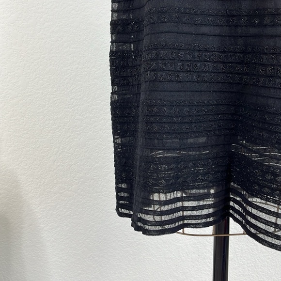 Missoni Knit Crochet Sleeveless Knit Fit Flare A Lined Knee Dress - Picture 5 of 12